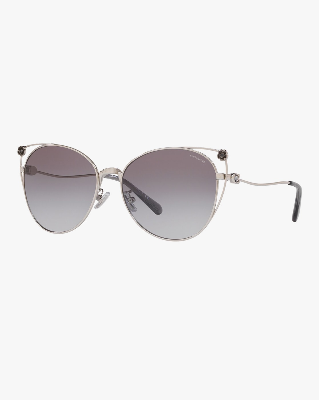 coach sunglasses white frame