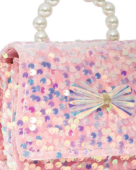 Pink Sequin Handbags | ShopStyle