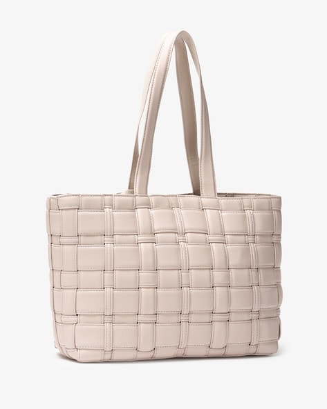 ivy large woven crossbody bolsa