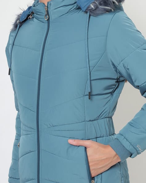 Fort Collins Jacket For Girls In Flipkart Buy Blue Jackets Coats