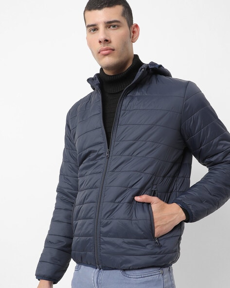 slim fit puffer jacket