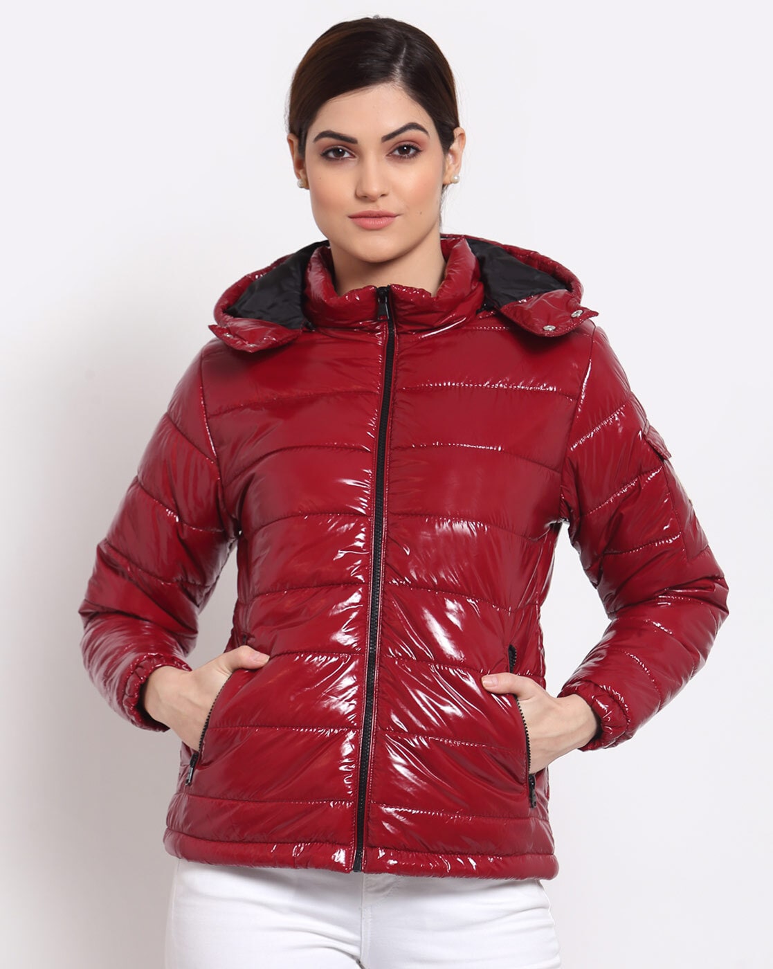 Buy Mode By Red Tape Women's Purple Padded Jacket Online at Best Prices in  India - JioMart.