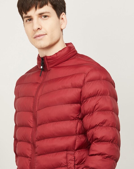 Buy Red Jackets u0026 Coats for Men by BOSSINI Online | Ajio.com
