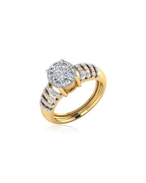 Yellow Gold Mahika Solitaire Ring-image-44