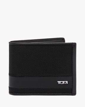 Buy TUMI Alpha Global Double Billfold Bi-Fold Wallet | Black Color