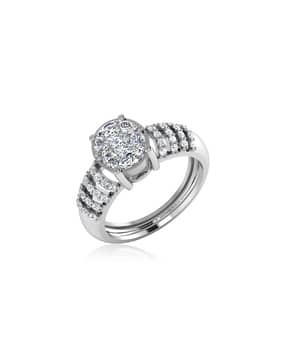 White Gold Mayra Solitaire Ring-image-48