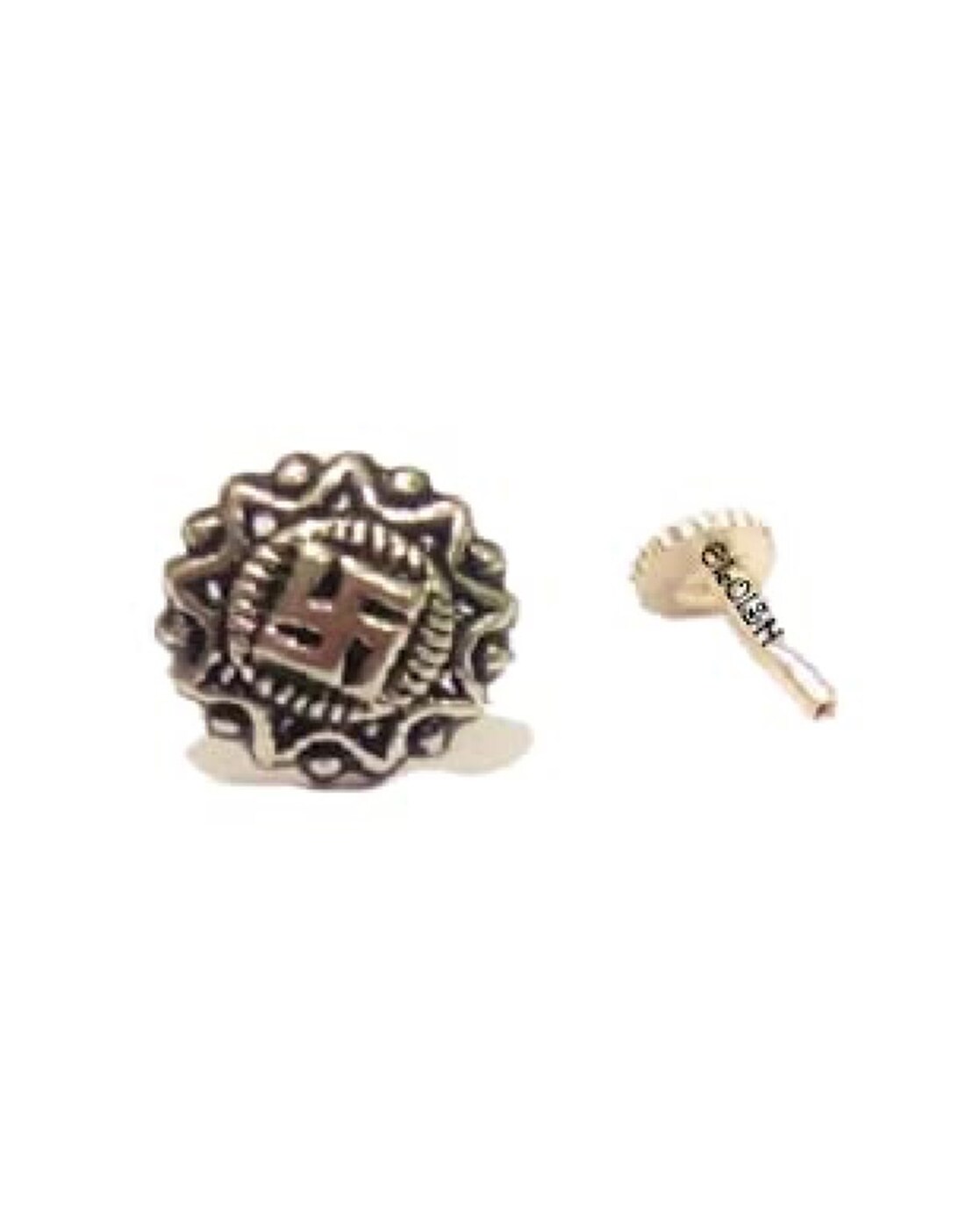 Swastik on sale nose pin