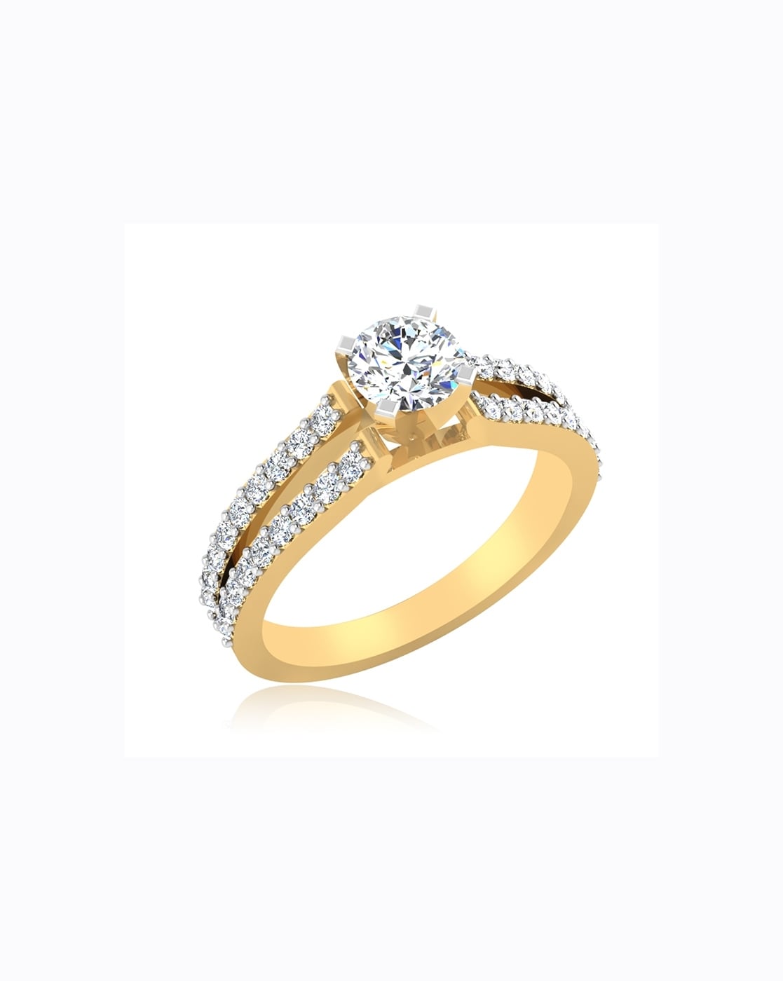 White Gold One Ctw Seven Stone Diamond Ring