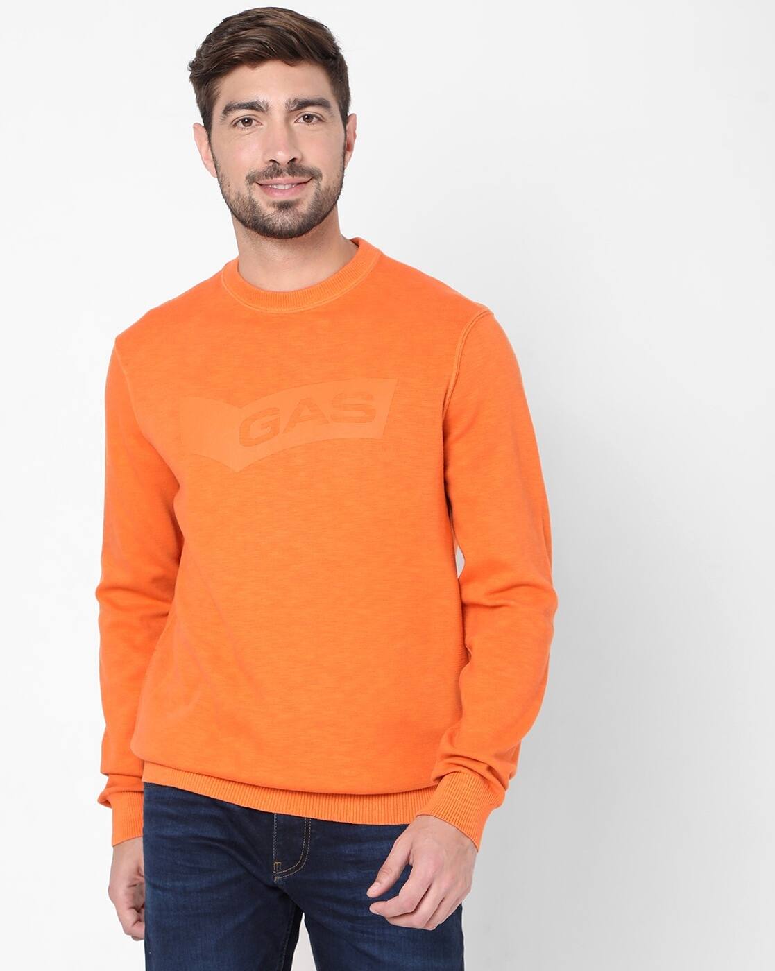 Buy Orange Sweaters \u0026 Cardigans for Men 