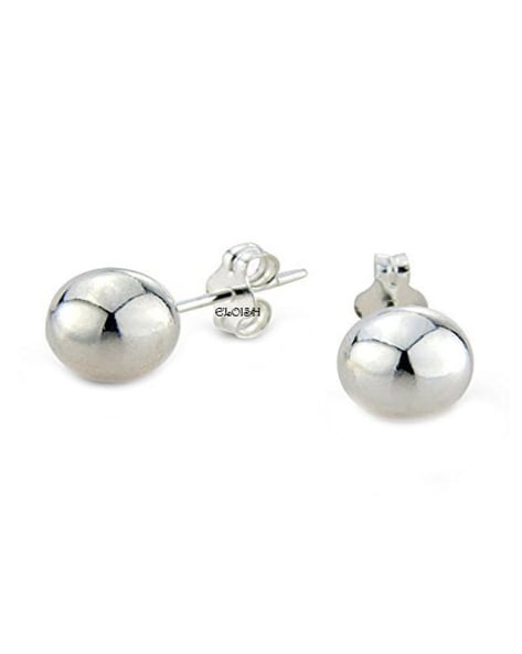 4mm Gold Titanium Ball Stud Earrings | Nonita Jewelry