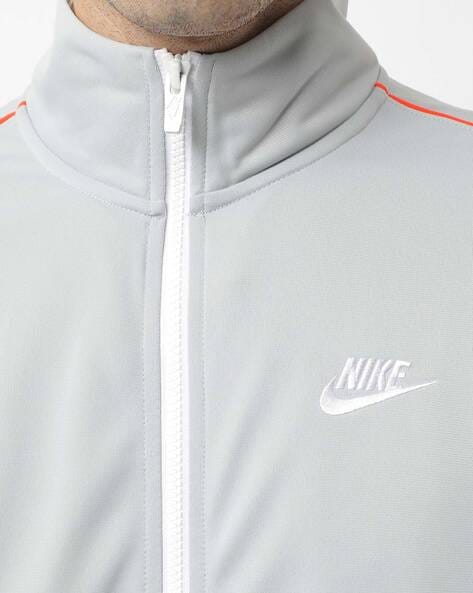 Nike light cheap grey tracksuit