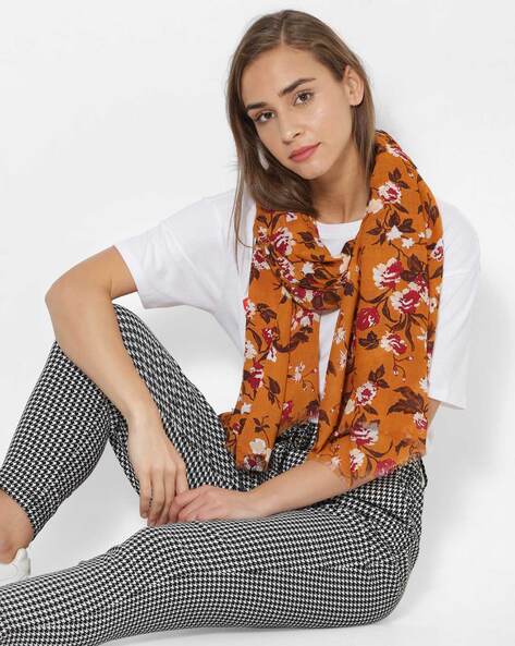 Floral Western Scarf Price in India