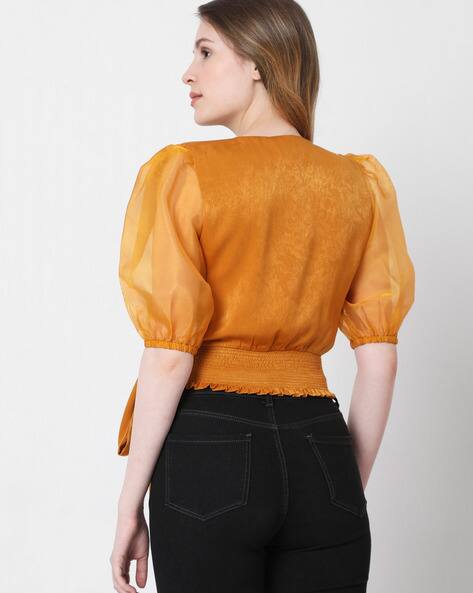 Buy Yellow Tops for Women by Vero Moda 