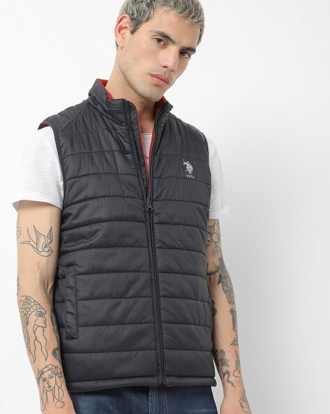 Buy U.S. Polo Assn. Concealed Hood Sleeveless Jacket - NNNOW.com