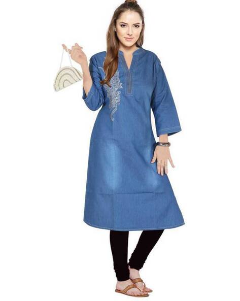 Buy Blue Kurtis \u0026 Tunics for Women by 