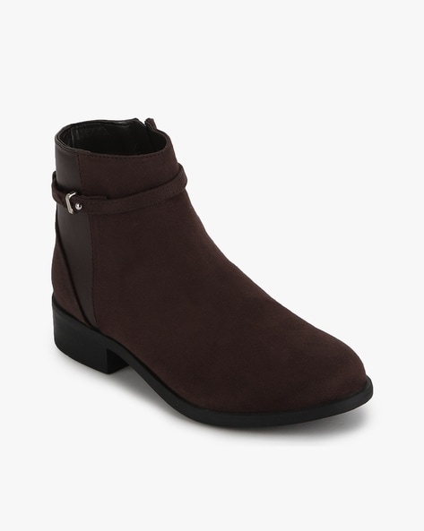 Red tape suede hot sale chelsea boots