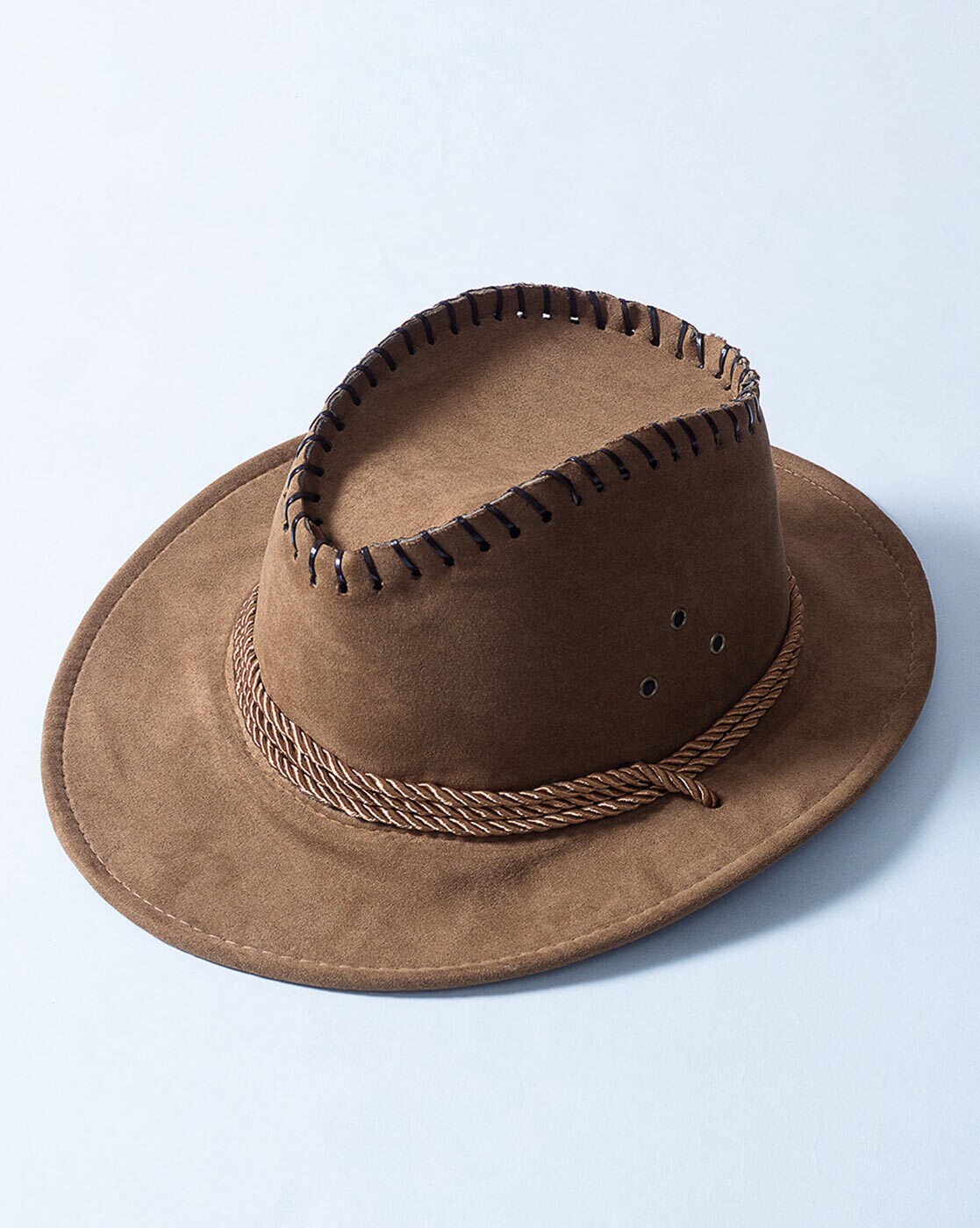 light brown hat