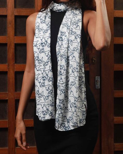 Printed Viscose Scarf Price in India