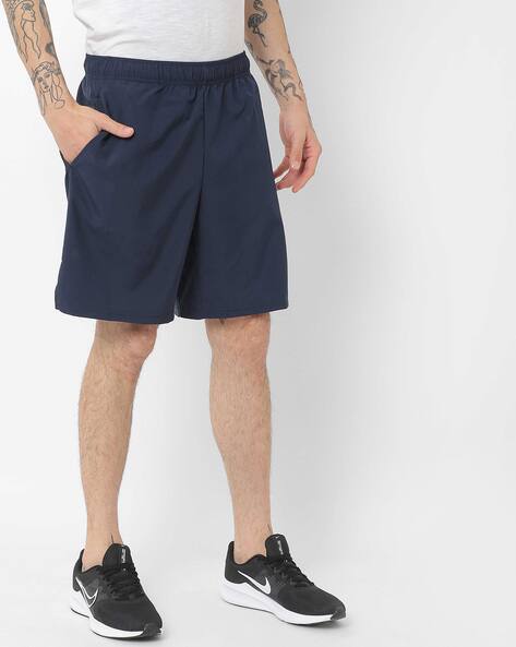 Buy Navy Blue Shorts \u0026 3/4ths for Men 