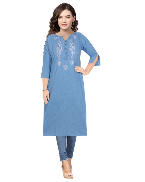 ladies kurti jeans