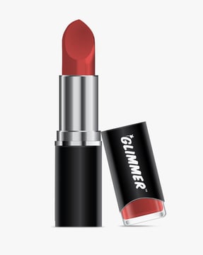 crimson colour lipstick