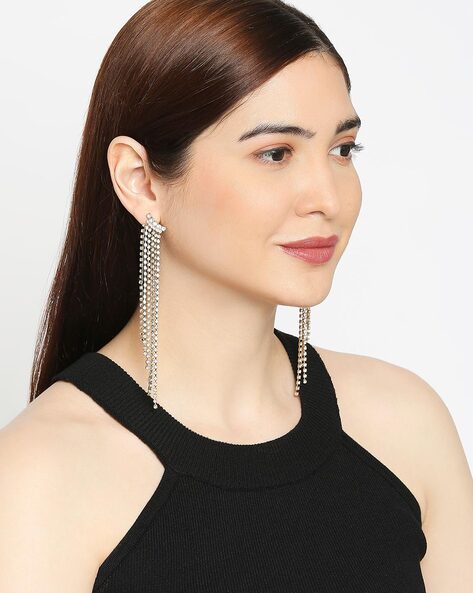 Chain style store earrings