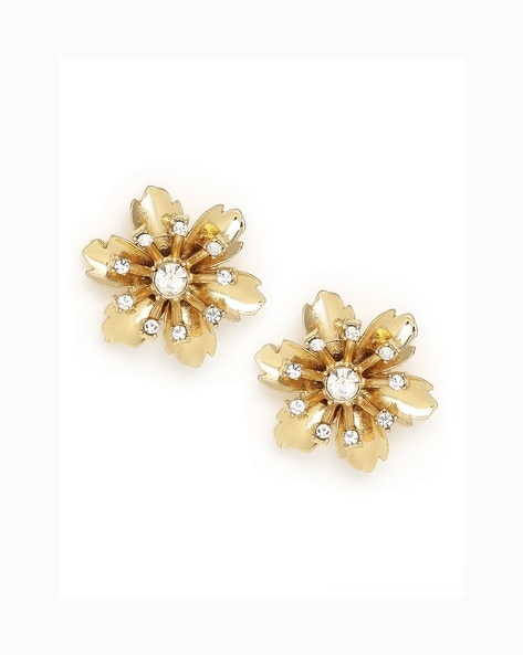 Buy Polymer Clay Flower Earrings/ Floral Design/ Hexagon Earrings/  Statement Earrings/ Autumn Earrings Online in India - Etsy