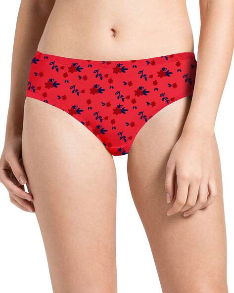 Pack of 6 Floral Print Hipster Panties