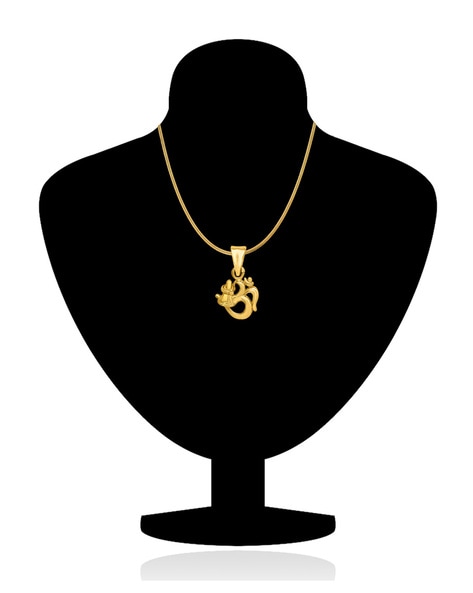 Gold chain with deals god pendant