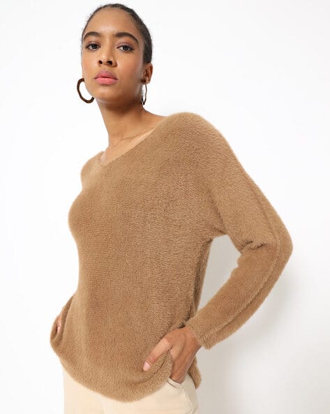 camel dolman sweater