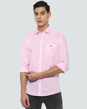 Pink Shirts for Men by LOUIS PHILIPPE 