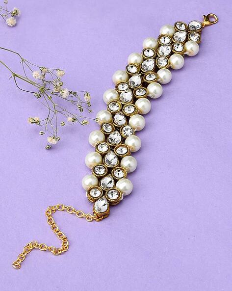 Amazon.com: XKCGGJJQQW Bracelet Beautiful Real Freshwater Pearl Bracelet  Women Multi Layer Strand Bracelets Female Birthday Gift Jewelry Accessories  (Length : Necklace 50cm) : Clothing, Shoes & Jewelry