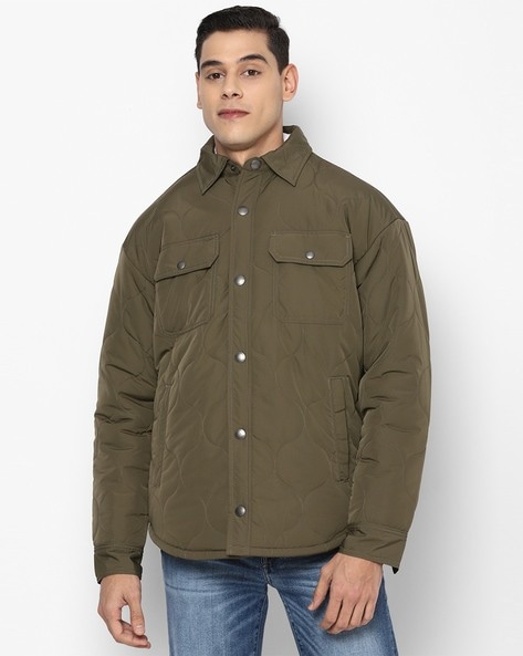 Shops american eagle olive jacket