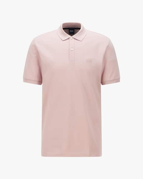 Pink hugo boss polo shirt Clearance