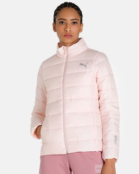 puma pink puffer jacket