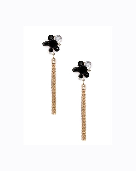 Oro Piedra Chain Earrings – Loren Celedonia