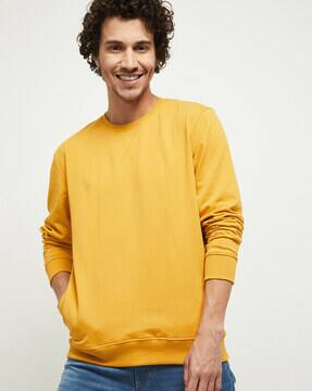 Dark yellow sweatshirt Clearance