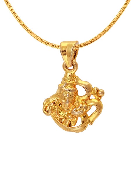 Gold hot sale locket shiva