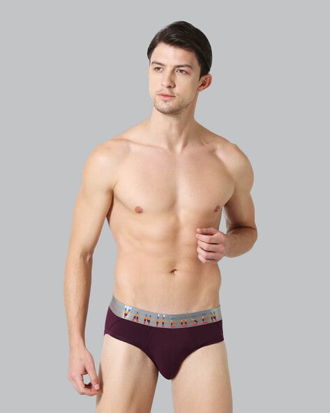 Buy Purple Briefs for Men by VAN HEUSEN Online