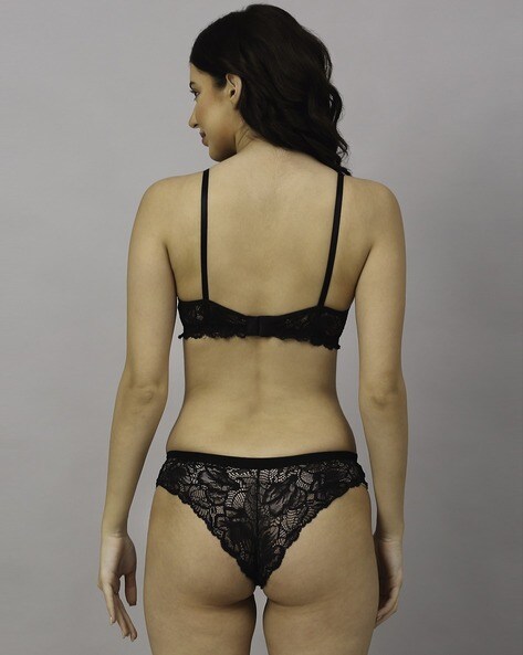 Buy Black Lingerie Sets for Women by Prettycat Online