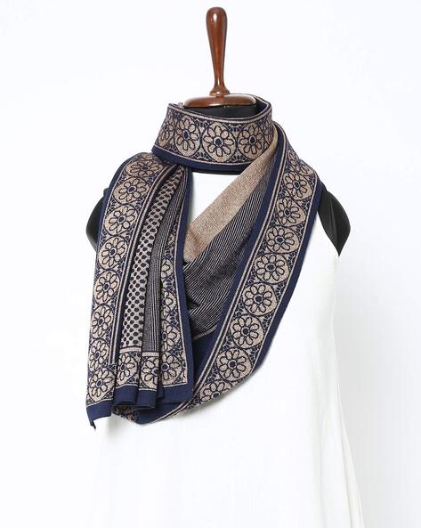Patterned-Knit Scarf Price in India