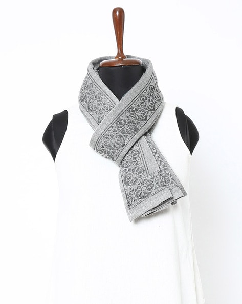 Patterned-Knit Scarf Price in India