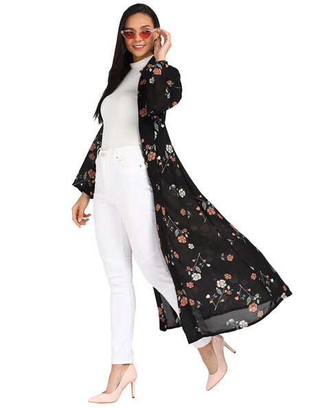 Long hot sale shrug fashion