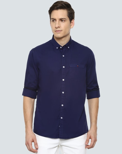 Buy Navy Blue Tshirts for Men by LOUIS PHILIPPE Online