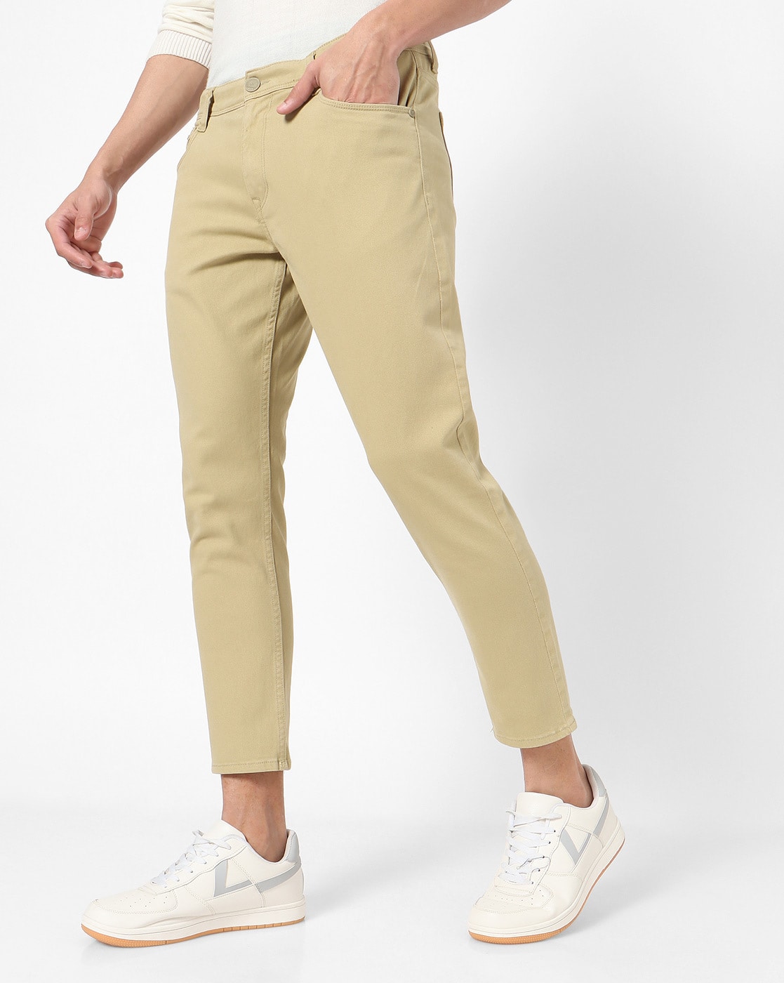 Buy Khaki Trousers  Pants for Men by ECKO UNLTD Online  Ajiocom