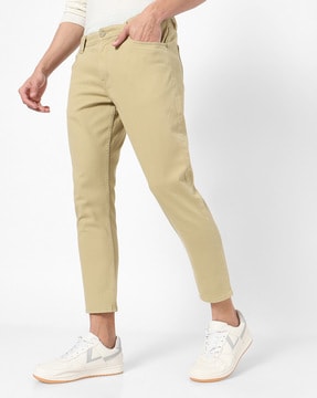 mens khaki skinny jeans