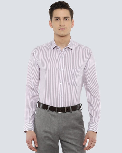 Buy Pink Shirts for Men by LOUIS PHILIPPE Online