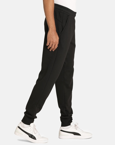 Mens black cheap cuffed joggers