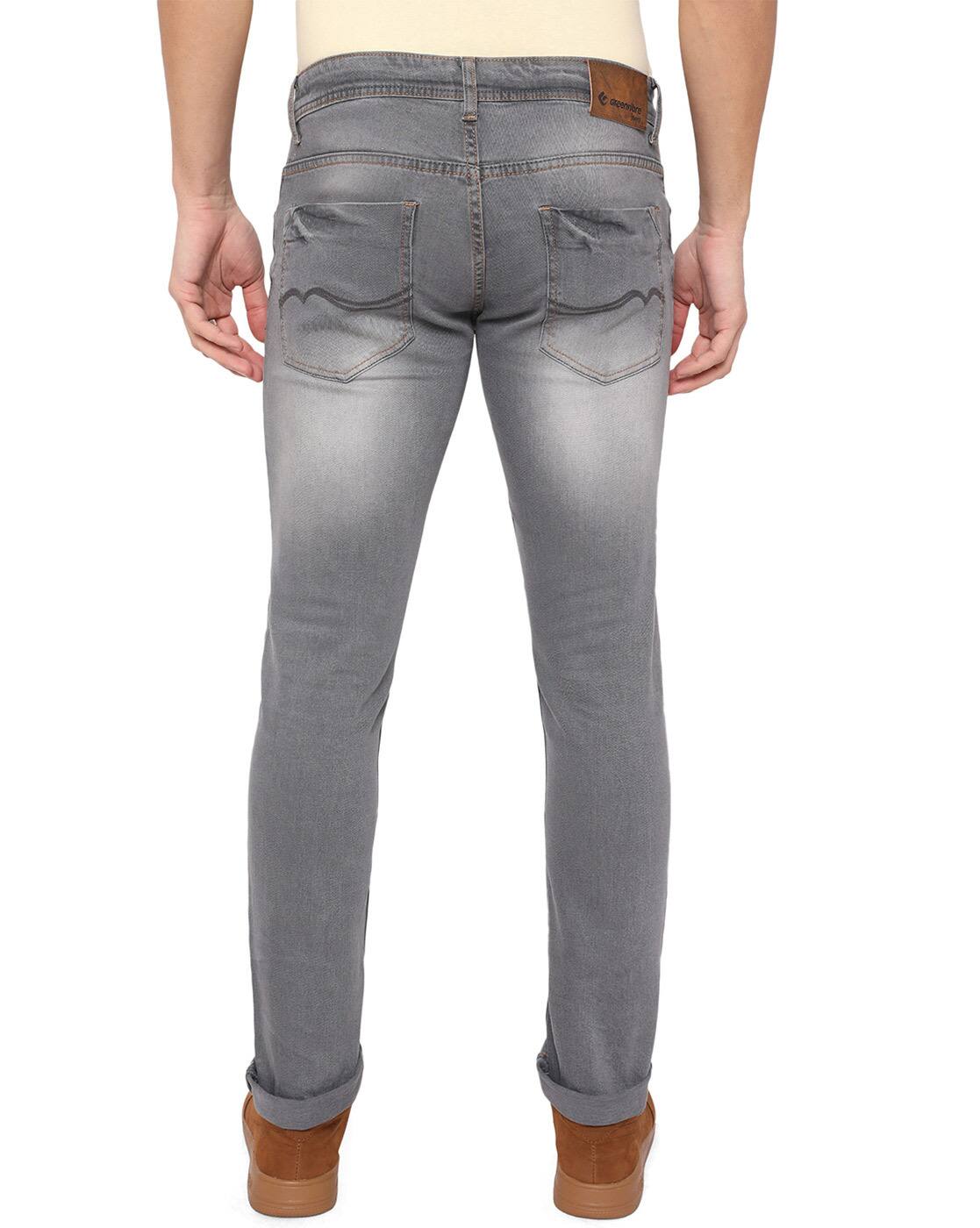 Grey Jeans for Men by Greenfibre 