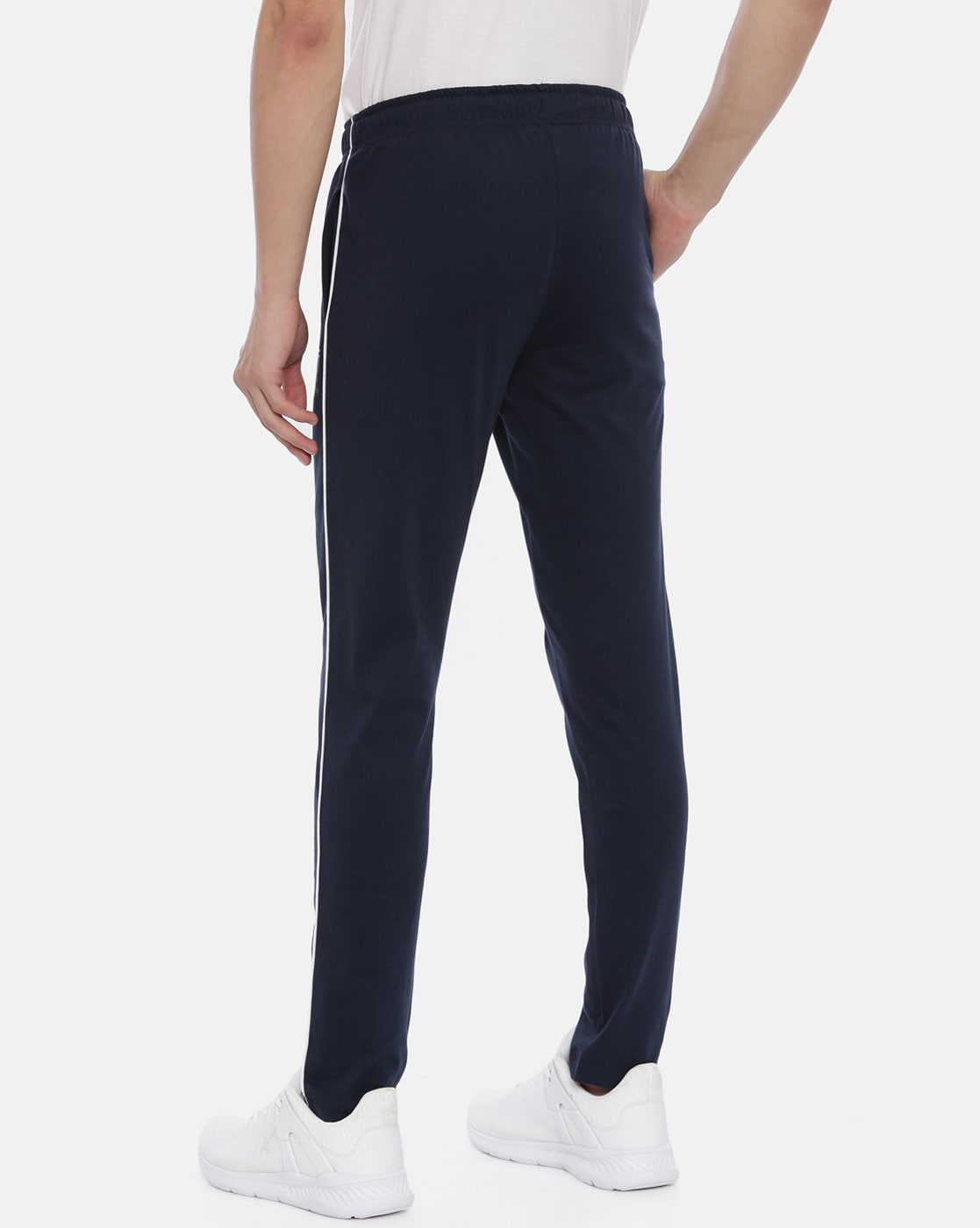 Men Straight Track Pant with Side Pockets